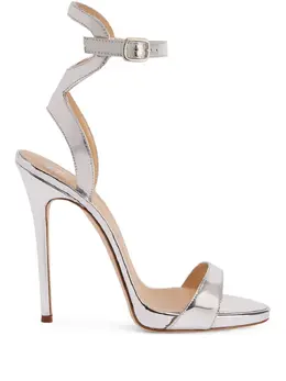 Giuseppe Zanotti: Серебристые сандалии 