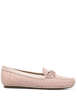 Michael Michael Kors: Розовые лоферы 