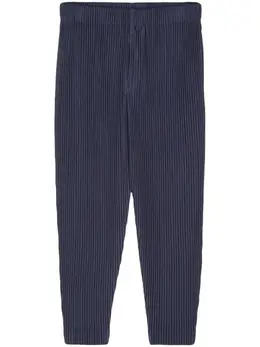 Homme Plissé Issey Miyake: Голубые брюки 