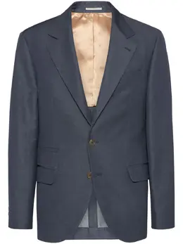Brunello Cucinelli: Однобортные пиджаки 