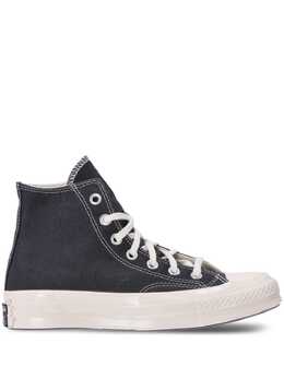 Converse: Чёрные кроссовки  Chuck 70 Hi