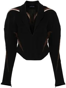 Mugler: Чёрная куртка 