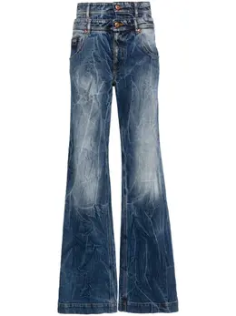 Versace Jeans Couture: Голубые джинсы 