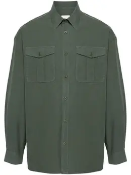 Emporio Armani: Хлопковая рубашка 