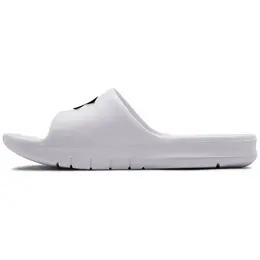 Under Armour: Белые шлёпанцы 