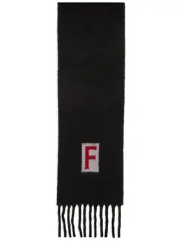 Ferragamo: Чёрный шарф 