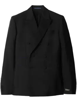 Burberry: Пиджаки из шерсти 