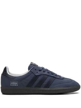 adidas: Голубые кроссовки  Samba
