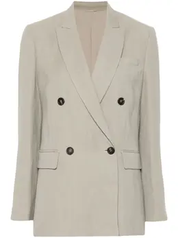 Brunello Cucinelli: Двубортный жакет 
