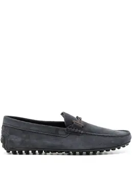 Tod's: Голубые туфли  Gommino