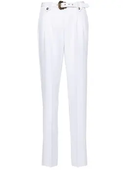 Versace Jeans Couture: Белые брюки 
