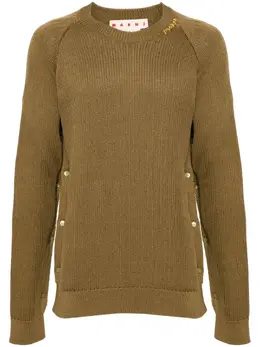 Marni: Хлопковый свитер 
