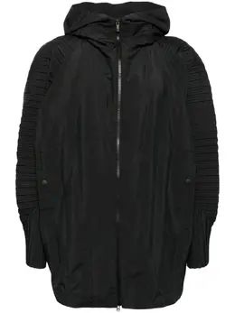 Homme Plissé Issey Miyake: Куртка с капюшоном 