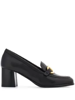 Ferragamo: Чёрные лоферы  Gancini