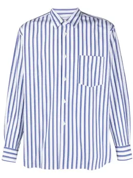 Comme Des Garçons Shirt: Рубашка в полоску 