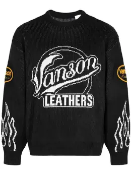 Supreme: Чёрный свитер  Vanson