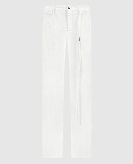Ann Demeulemeester: Белые джинсы 