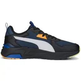 PUMA: Тёмные кроссовки 