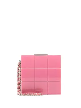 CHANEL Pre-Owned: Розовый клатч 