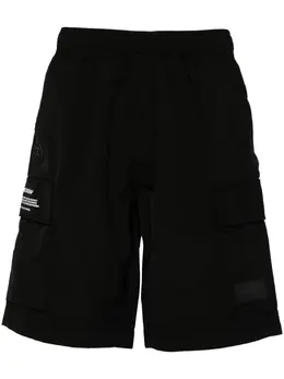 AAPE BY *A BATHING APE®: Чёрные шорты 