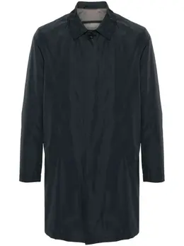 Corneliani: Плащ с английским воротником 