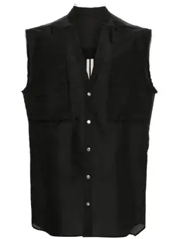 Rick Owens: Чёрный жилет 