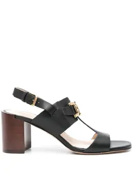 Tod's: Чёрные сандалии  Kate