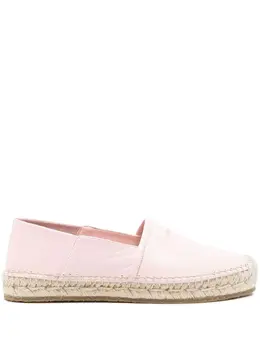 Ferragamo: Розовые мокасины 