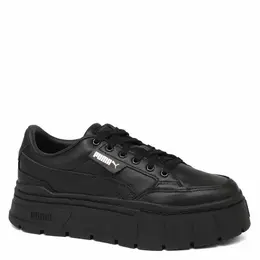 PUMA: Чёрные кроссовки 