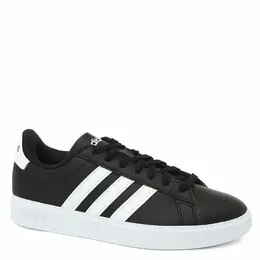 adidas: Чёрные кроссовки  Grand Court