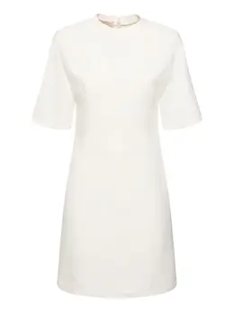 VALENTINO: Сукні з коротким рукавом 
