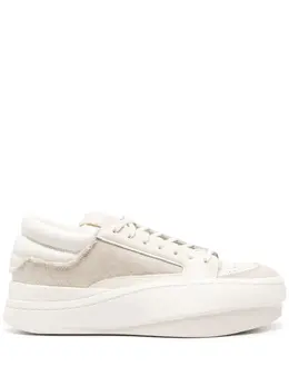 Y-3: Белые кроссовки 