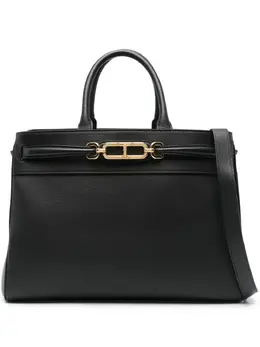 TOM FORD: Чёрная сумка-шоппер 