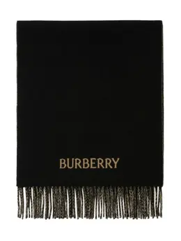 Burberry: Двухцветный шарф 