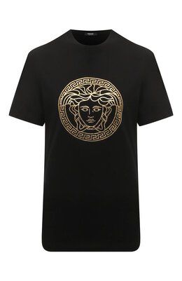 Versace: Хлопковая футболка 
