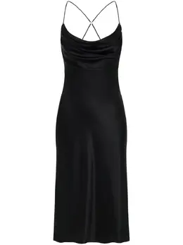 Dion Lee: Платье с воротником-хомутом 