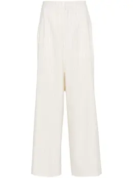 MM6 Maison Margiela: Белые брюки 