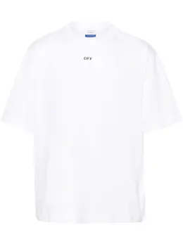 Off-White: Футболка с принтом 