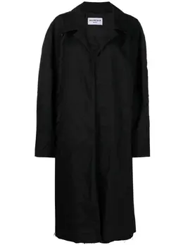 Balenciaga: Плащ из шерсти 