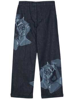 Kenzo: Прямые джинсы 