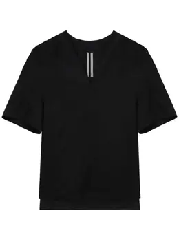 Rick Owens: Футболка с v-образным вырезом 
