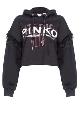 PINKO: Чёрная толстовка 