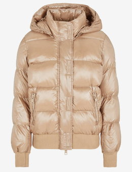 ARMANI EXCHANGE: Бежеві пуховики 