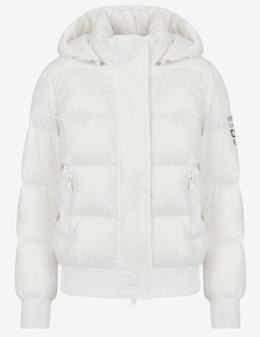 ARMANI EXCHANGE: Білі пуховики 