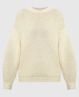 Loro Piana: Жёлтый свитер 