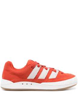 adidas: Оранжевые кроссовки  Suede
