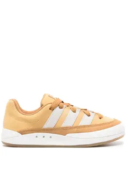 adidas: Жёлтые кроссовки  Suede