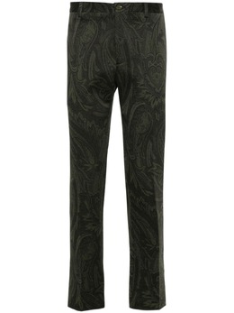 ETRO: Тёмные брюки 