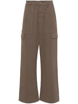 Rick Owens DRKSHDW: Коричневые брюки  Cargo