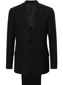 Lardini: Чёрный костюм 